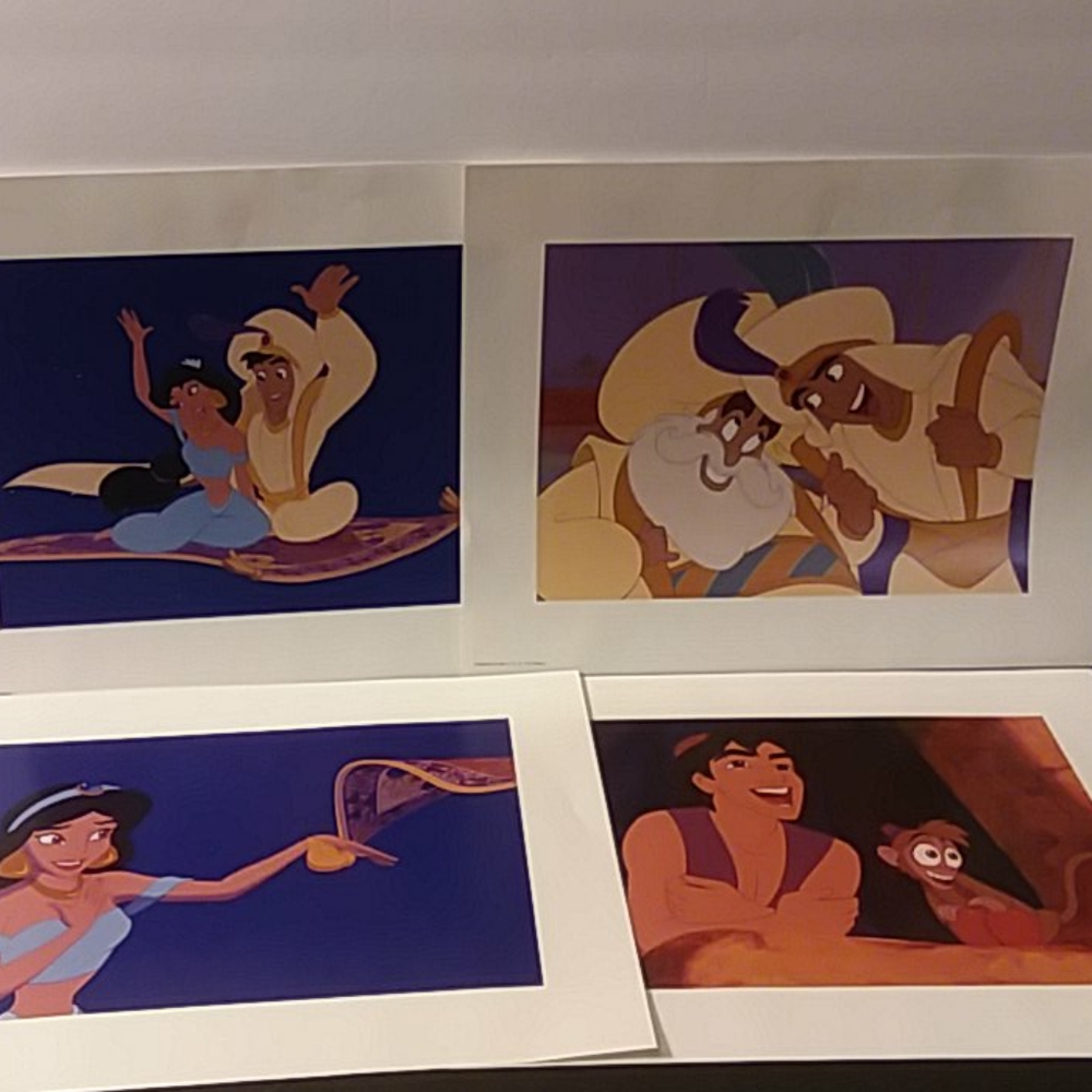 Aladdin Lithograph Set 2004